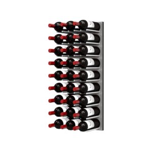 Fusion Wine Wall Cork-Out (3 Foot) (Alumasteel) (Satin Aluminum Peg)