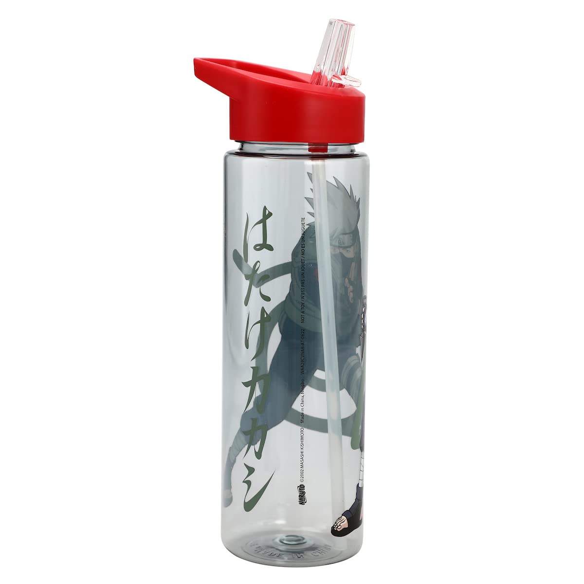 Naruto Kakashi Kanji 24 Oz Single Wall Water Bottle