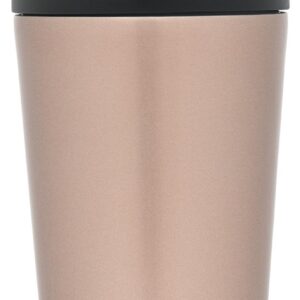 Simple Modern Insulated Tumbler with Lid and Straw | Iced Coffee Cup Reusable Stainless Steel Water Bottle Travel Mug | Gifts for Women Men Her Him | Classic Collection | 16oz | Rose Gold