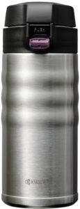kyocera 17oz. ceramic coated interior, double wall vacuum insulated, stainless steel travel mug-stainless steel