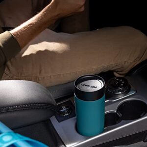 Corkcicle Commuter Cup Insulated Stainless Steel Leak Proof Travel Coffee Mug Keeps Beverages Cold for 9 Hours and Hot for 3 Hours, River, 17 oz