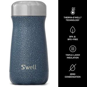 S'well Stainless Steel Traveler - 12 Fl Oz - Night Sky - Triple-Layered Vacuum-Insulated Containers Keeps Drinks Cold for 21 Hours and Hot for 9 - with No Condensation - BPA Free Water Bottle