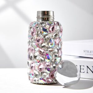 canary cottage gem & diamond 9oz stainless steel tumbler - insulated elegance, durable & ideal gift for christmas, birthdays
