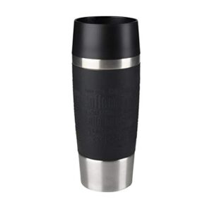 emsa vacuum mug "travel mug" 12.2 fl .oz. in black, black