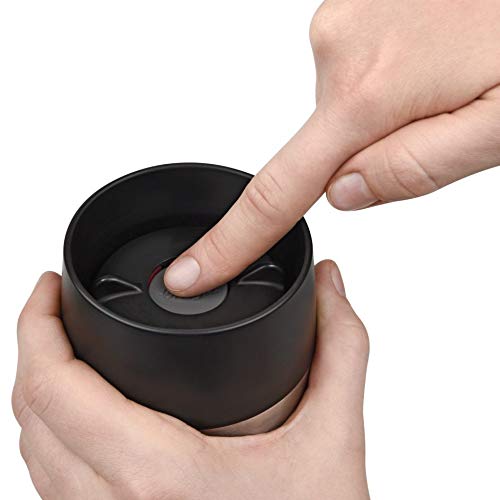 Emsa Vacuum mug "Travel Mug" 12.2 fl .oz. in black, Black