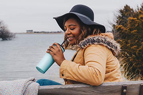 Simple Modern Disney Character Insulated Tumbler Cup with Flip Lid and Straw Lid | Reusable Stainless Steel Water Bottle Iced Coffee Travel Mug | Classic Collection | 16oz Minnie Mouse on Blush