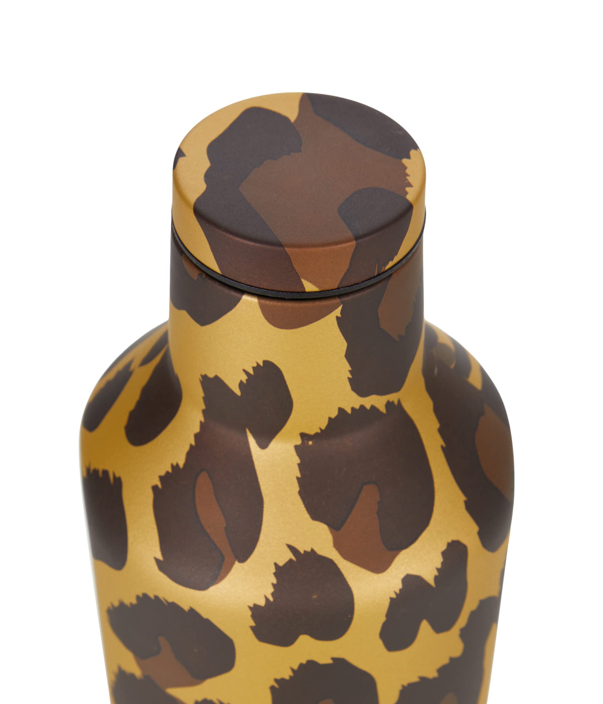 Corkcicle Leopard Stainless Steel Vacuum Flask, 47 cl