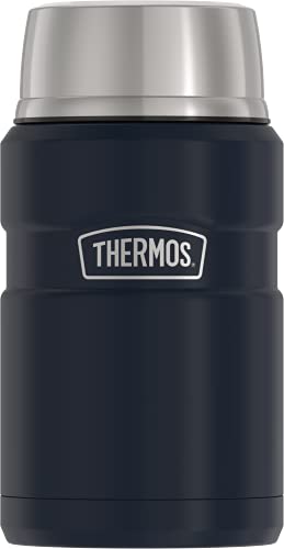 THERMOS Stainless King Vacuum-Insulated Food Jars, 24 Ounce (product 1) and 16 Ounce (product 2)