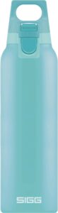 sigg - insulated water bottle - thermo flask hot & cold one with tea infuser - leakproof. bpa free - 18/8 stainless steel - 17 oz