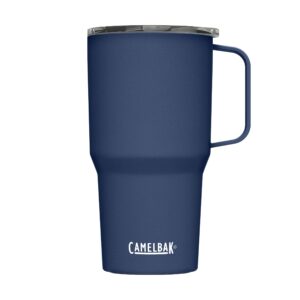 camelbak horizon tall mug, insulated stainless steel, 24oz, navy
