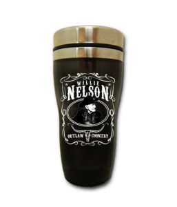 willie nelson travel mug outlaw country - mid-south products