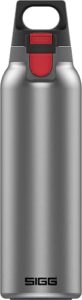 sigg - insulated thermo flask hot & cold one light - with fruit filter - leakproof - bpa-free 18/8 stainless steel 19oz