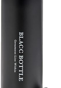 BLACC Bottle - 25oz Vacuum Insulated Stainless Steel Thermos - Reusable, Leak Proof, BPA-Free Flask with Inspirational Words for Office, Gym, Sports, and travel