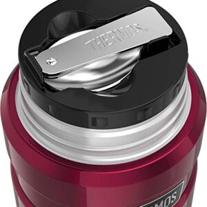 Thermos Stainless King Food Flask - 470 ml, Raspberry