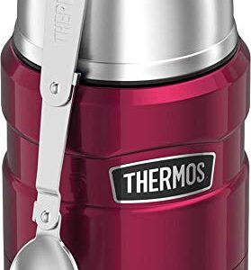 Thermos Stainless King Food Flask - 470 ml, Raspberry