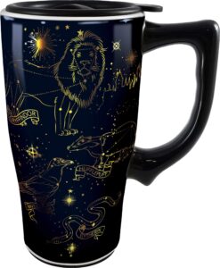 spoontiques - ceramic travel mugs - harry potter constellations cup - hot or cold beverages - gift for coffee lovers