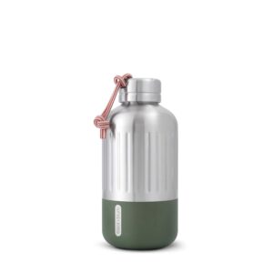 black+blum explorer insulated flask, small, olive, 650 ml