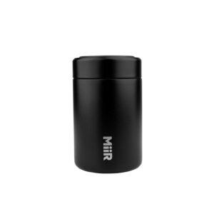miir, can and drink chiller insulated stainless steel for cans and bottles, sustainable, minimalistic, black 12 oz