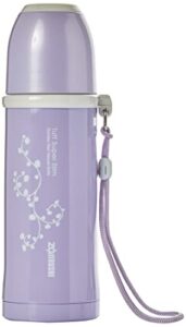zojirushi thermal stainless vaccum bottle 0.2 liter ( 6.8 oz. ) | ss-pc20-vv purple pink (japan import)