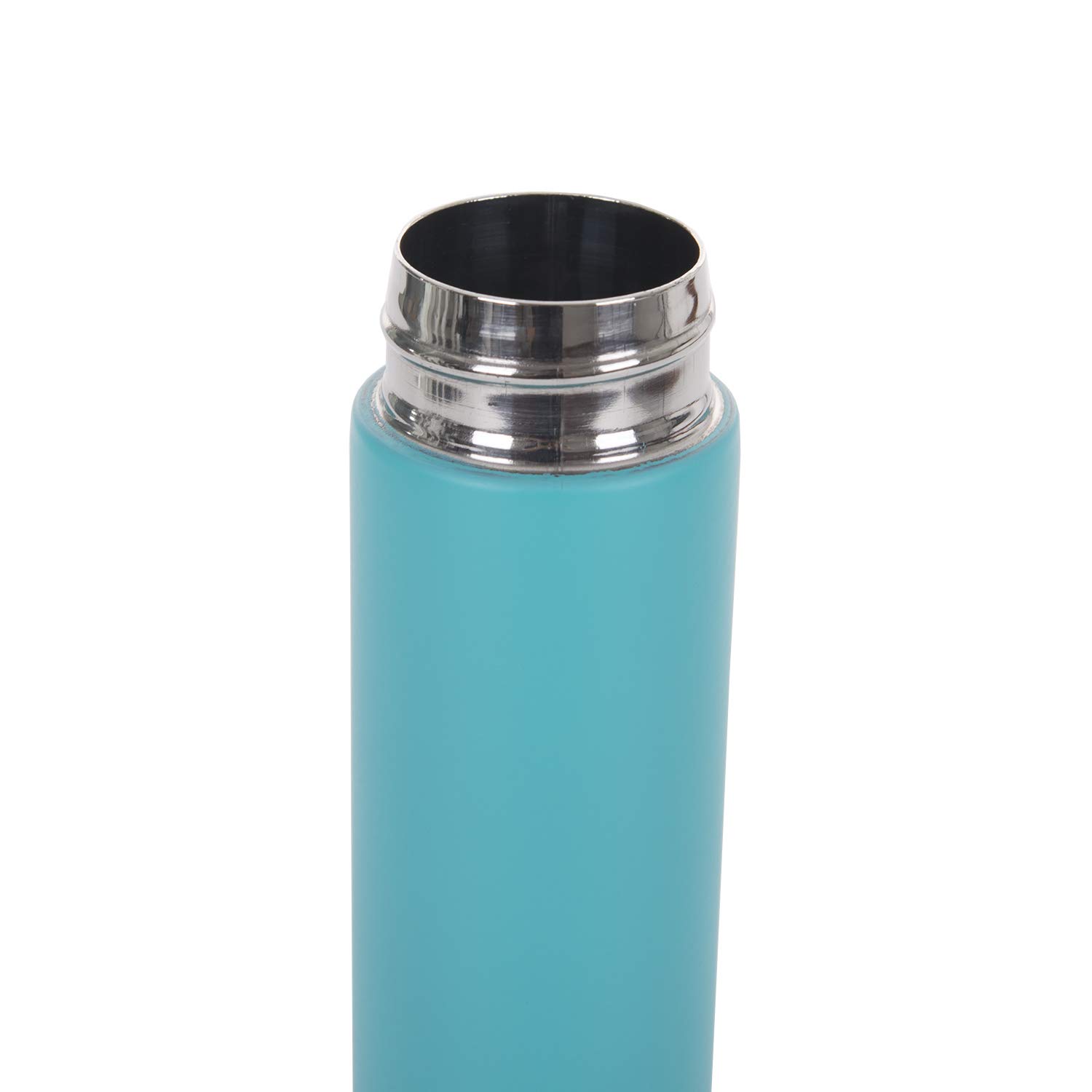 Funnuf Slim Stainless Steel Insulated Thermos Water Bottle 9.56 oz, Blue
