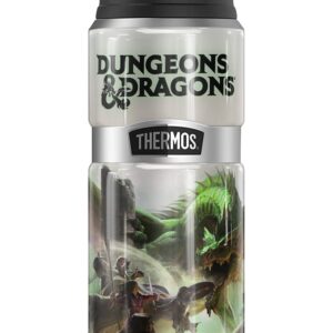 Dungeons & Dragons Starter Covers THERMOS STAINLESS KING Stainless Steel Drink Bottle, Vacuum insulated & Double Wall, 24oz