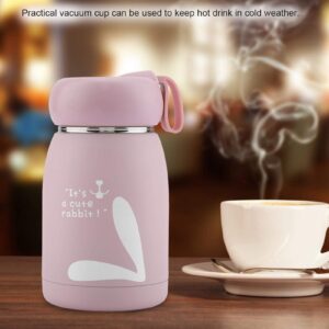 Mini Water Bottle Bottle, Stainless Steel Cup Vacuum Cup, for Travel for Picnic(pink)