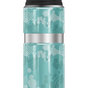 Looney Tunes Bugs Bunny Circle Pattern THERMOS STAINLESS KING Stainless Steel Drink Bottle, Vacuum insulated & Double Wall, 24oz