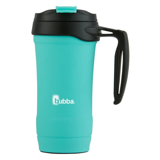 Bubba Hero Dual-Wall Vacuum-Insulated Stainless Steel Travel Mug, 18 oz., Blue