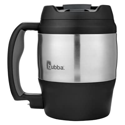 Bubba Hero XL Vacuum-Insulated Stainless Steel Travel Mug (18oz) and Bubba Classic Insulated Mug (52oz)