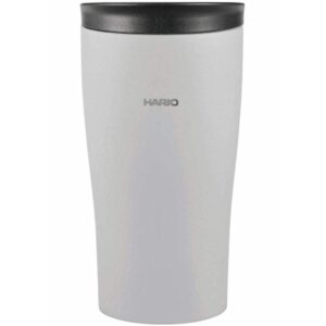 hario stf-300-gr tumbler, gray, 10.1 fl oz (300 ml), thermal tumbler with lid