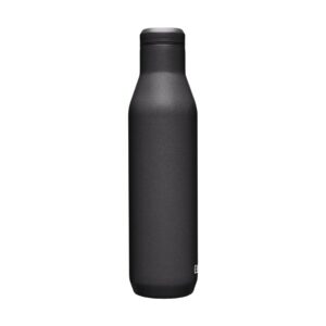 CamelBak Horizon 25oz Water Bottle - Insulated Stainless Steel - Wine Compatible - Leak Proof - Black