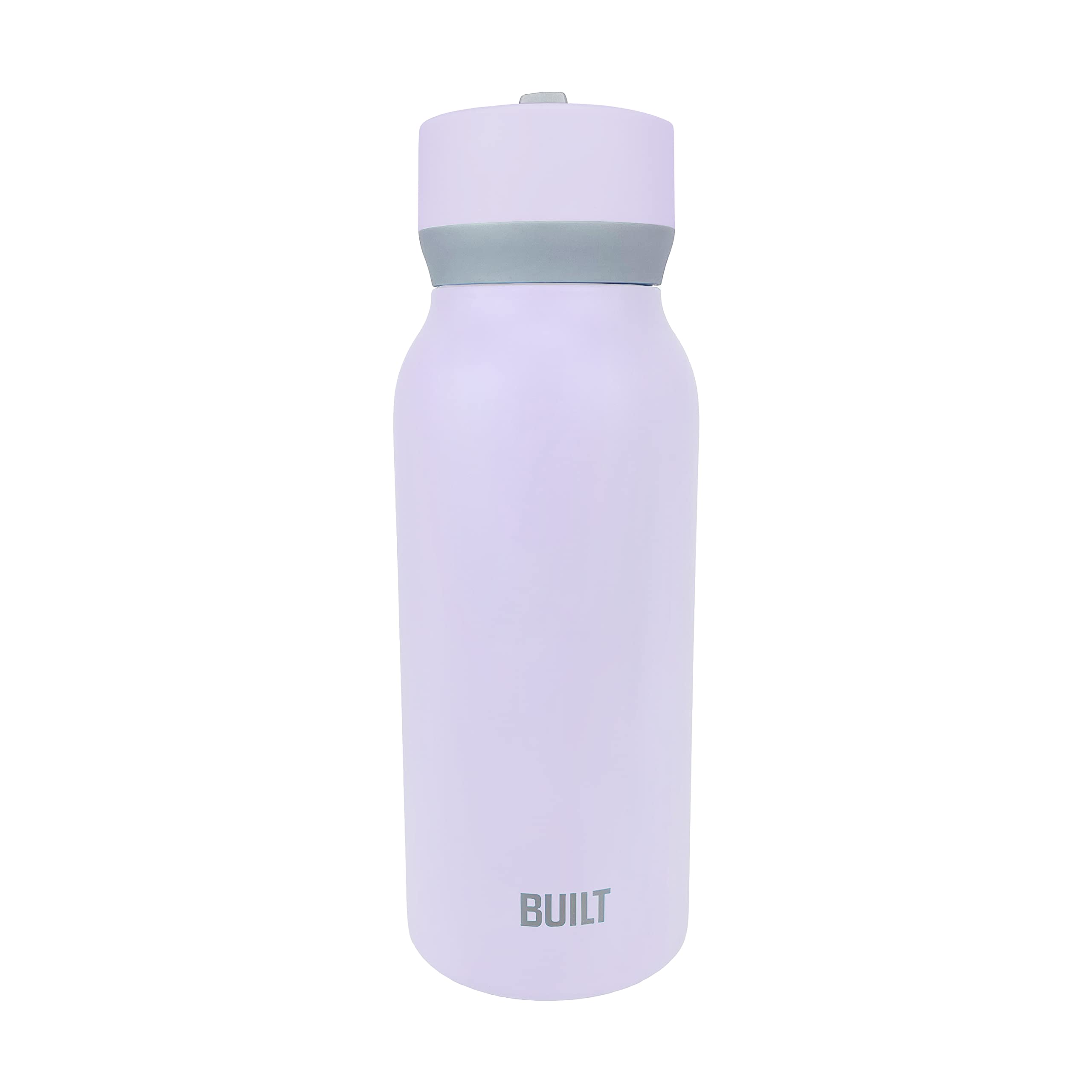 Built 32oz Cascade Bottle with Wide Mouth Straw Lid and Filter Lavender