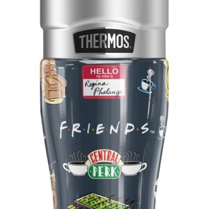 THERMOS Friends The One STAINLESS KING Stainless Steel Travel Tumbler, Vacuum insulated & Double Wall, 16oz