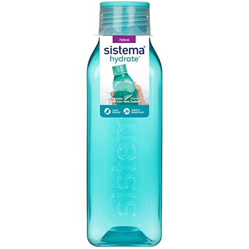 Sistema Retro Square Bottle, 725 ml - Assorted Colours