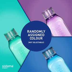 Sistema Retro Square Bottle, 725 ml - Assorted Colours