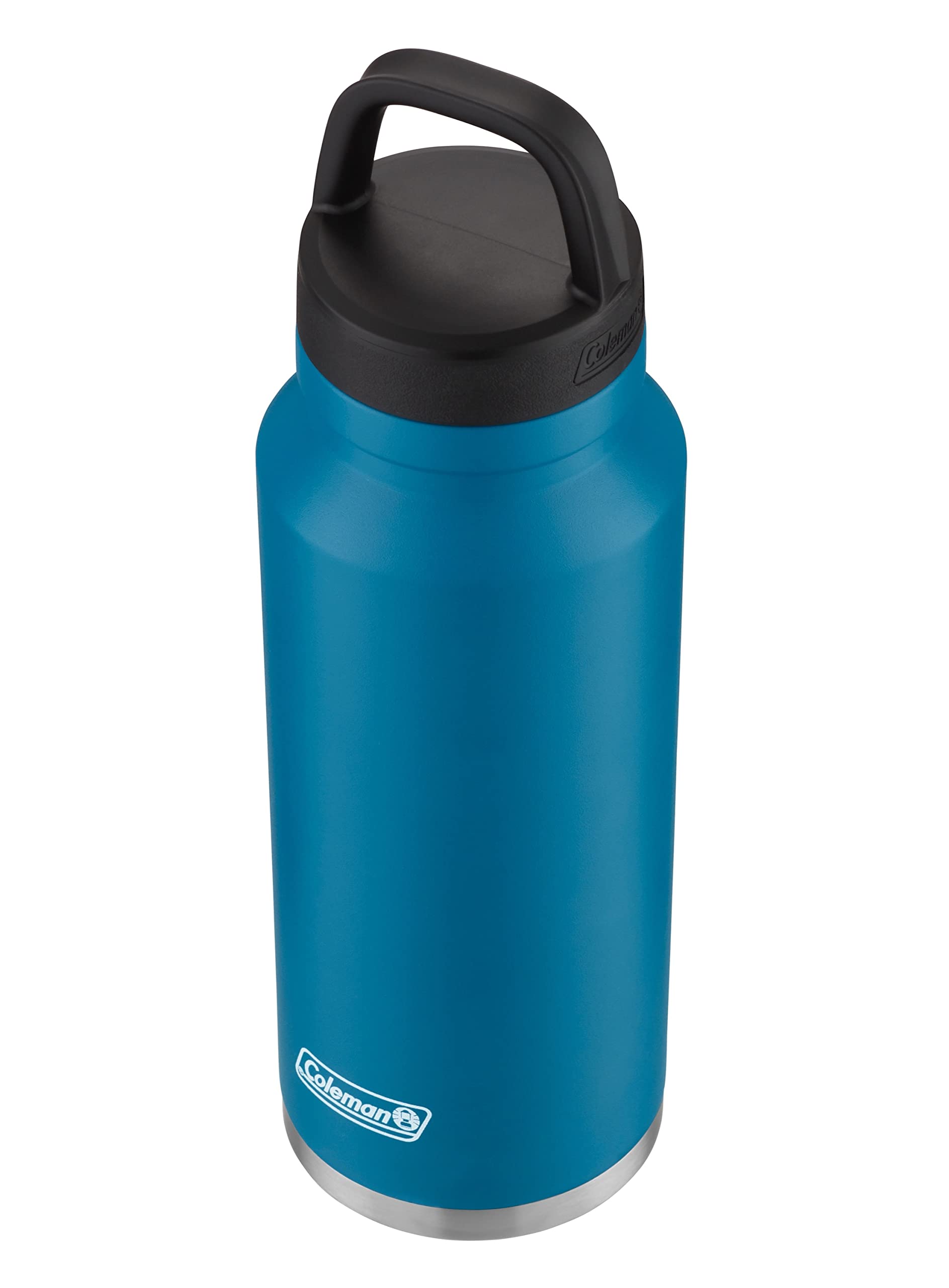 Coleman Connector™ 40 oz. Stainless Steel Wide Mouth Water Bottle, Deep Ocean