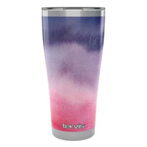 tervis yao cheng at dusk triple walled insulated tumbler travel cup keeps drinks cold & hot, 30oz legacy, stainless steel