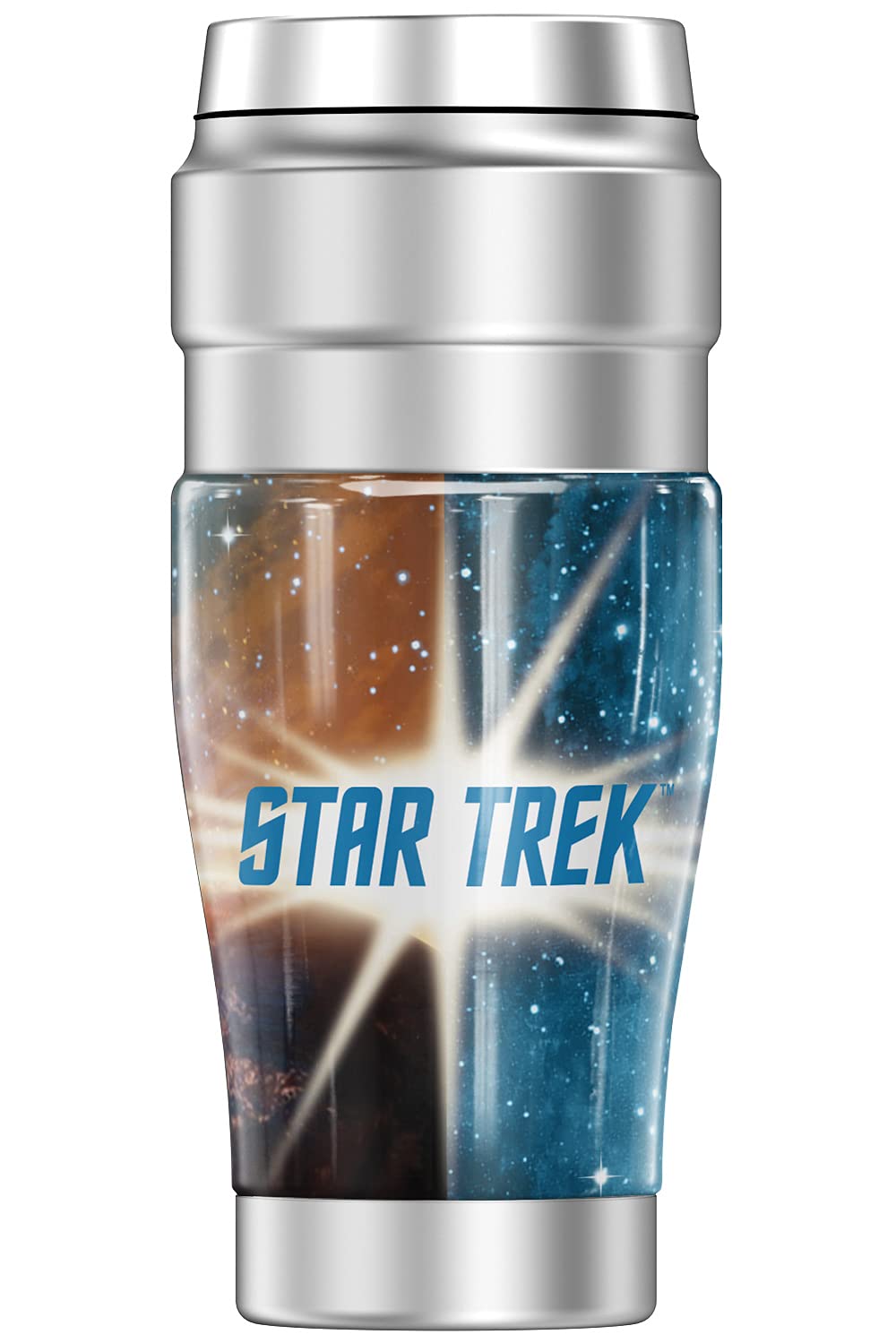 THERMOS Star Trek The Final Frontier STAINLESS KING Stainless Steel Travel Tumbler, Vacuum insulated & Double Wall, 16oz