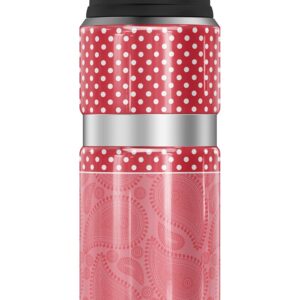 Betty Boop Paisley Dots THERMOS STAINLESS KING Stainless Steel Drink Bottle, Vacuum insulated & Double Wall, 24oz