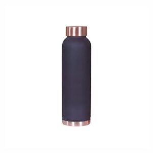 ava designz copper water bottle (950ml) | 100% pure copper bottle | bpa free & non toxic water bottle with anti oxidant properties of copper | matt brown