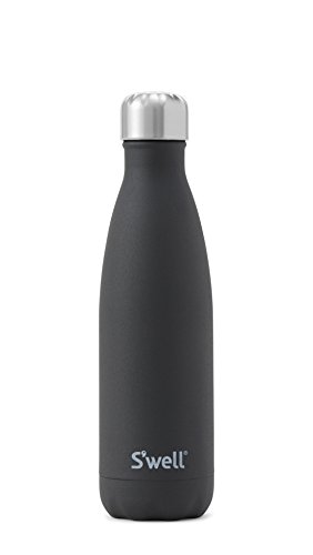 S'Well Insulated Bottle, Onyx, 17 OZ