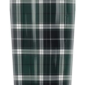THERMOS Michigan State University Plaid GUARDIAN COLLECTION Stainless Steel Travel Tumbler, Vacuum insulated & Double Wall, 12 oz.