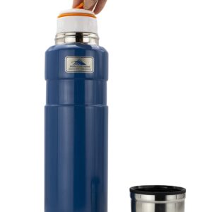 High Sierra Coffee, Insulated Vacuum Flask, 27 oz Thermos/Blue