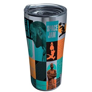 tervis warner brothers space jam 2 athletix squad insulated tumbler, 20oz legacy, stainless steel