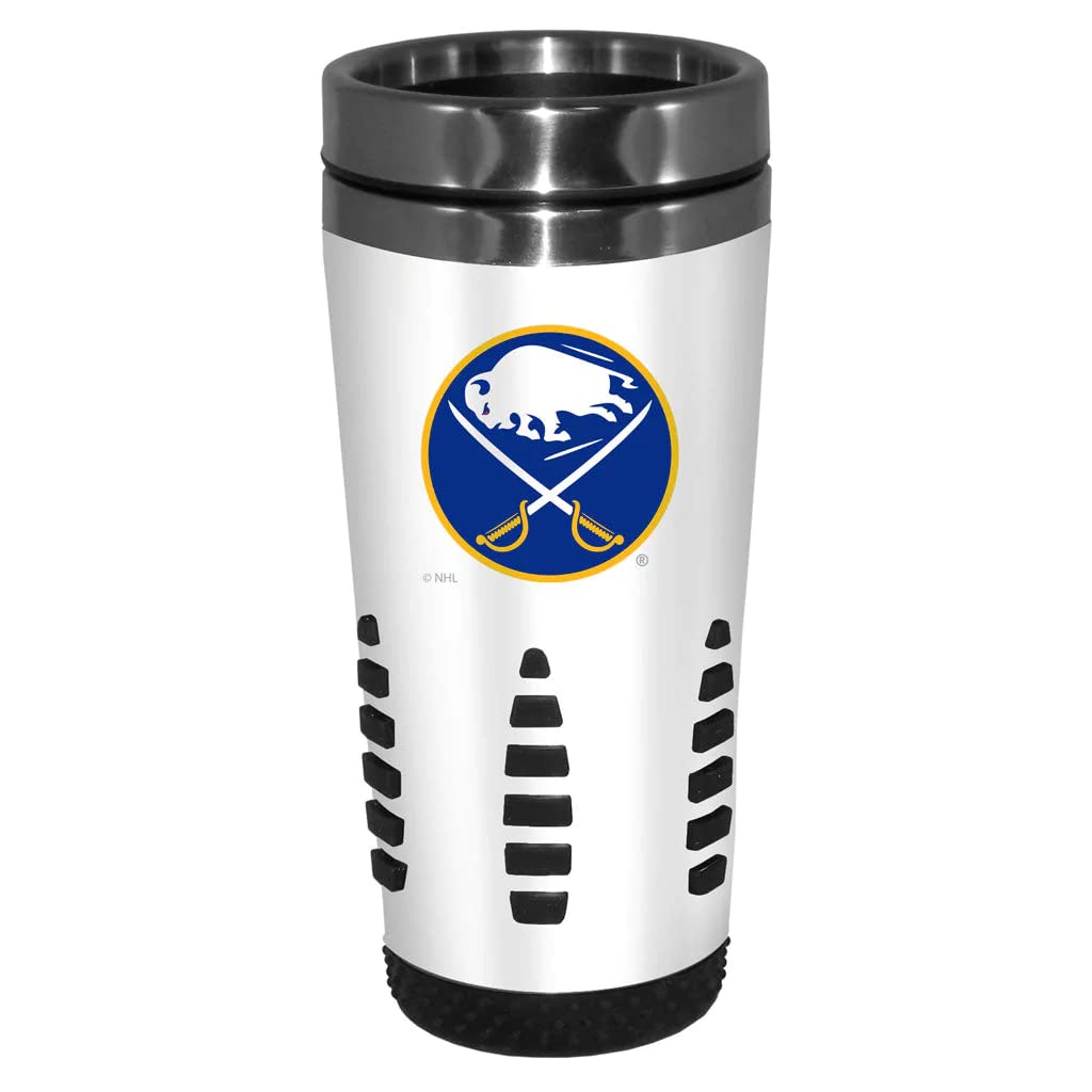 Buffalo Sabres Travel Mug - 16 oz White Huntsville