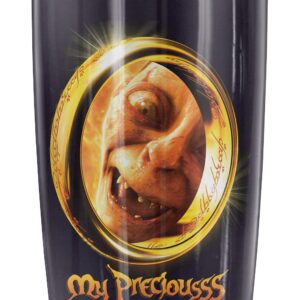 The Lord of the Rings My Precious Stainless Steel Tumbler 20 oz Coffee Travel Mug/Cup, Vacuum Insulated & Double Wall with Leakproof Sliding Lid | Great for Hot Drinks and Cold Beverages