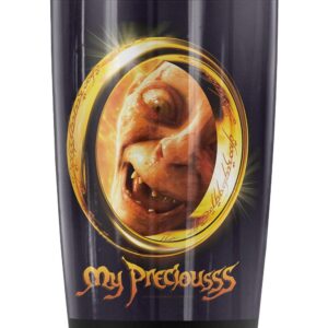 The Lord of the Rings My Precious Stainless Steel Tumbler 20 oz Coffee Travel Mug/Cup, Vacuum Insulated & Double Wall with Leakproof Sliding Lid | Great for Hot Drinks and Cold Beverages
