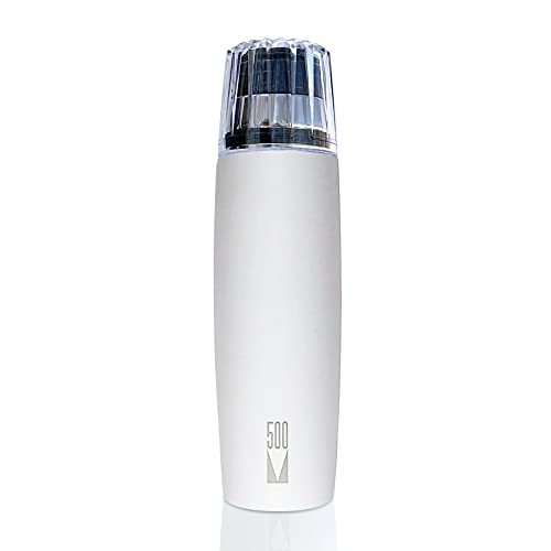 Simple Clean Stuff-V500-Stainless Steel Bottle, Triple Layer Insulate Vacuum Travel Thermos, w/Crystaline Cup-Perfect for Wine, Cocktails, Beverages like Tea/Coffee-Hot 18 hrs/Cold 48 hrs-500ml/16.9oz