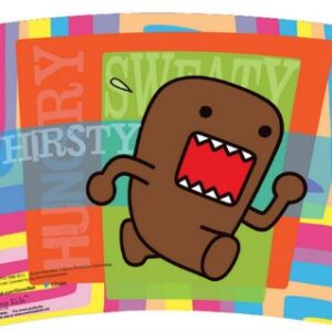 Domo Plastic Travel Coffee Mug" Hungry Sweaty Thirsty" Lincense Product