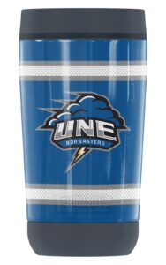 thermos university of new england official jersey stripes guardian collection stainless steel travel tumbler, vacuum insulated & double wall, 12 oz.